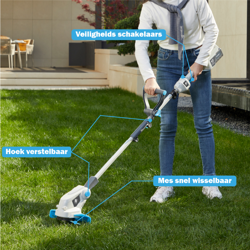 H-ster accu grastrimmer Robin